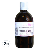 허브솝 시트로넬라 에센셜 오일 100ml, 2개