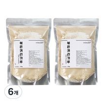 허브나래 볶은 귀리 분말 가루, 300g, 6개