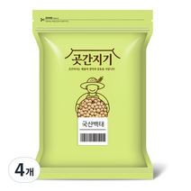 곳간지기 국산 백태, 1kg, 4개