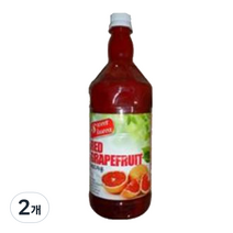 스위트코리아 레드자몽 액상 음료, 2개, 1000ml