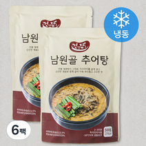건강담은 남원골 추어탕 1~2인분 (냉동), 500g, 6팩