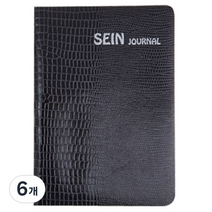 양지사 디루소 비저널 일반노트, 블랙 S, 6개