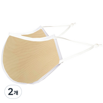 하하비샵 등산 방수 파스텔컬러 UV차단 마스크 성인용 베이지 L, 1개입, 2개