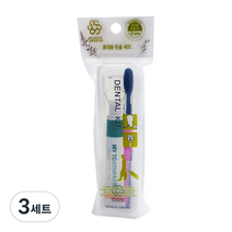 SGS 휴대용 덴탈키트 양치세트 S, 3세트