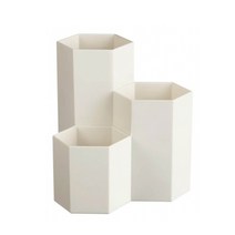 프랑디르 육각 색연필 꽂이, 화이트, 1개