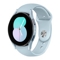 SKY 웰 갤럭시워치 실리콘 스포츠 밴드 스트랩 20mm, 라이트블루