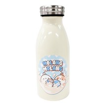 릴팡 몰랑이 이중 스텐 밀키 보틀, 350ml, 혼합색상