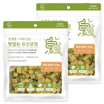 굿데이 맛있는 유산균껌 강아지 간식, 황태, 2개