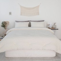 루나슬립 프리미엄 고밀도 착번아웃 보헤미안 극세사 차렵이불