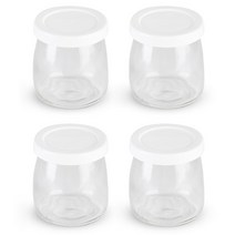 키친아트 요거트 메이커 전용 용기 200ml, 혼합색상, 4개