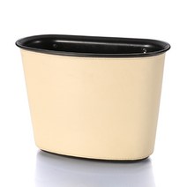 앤티스 홀더타입 차량용 쓰레기통, 베이지, 1개