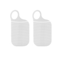 휴대용 미니 양면 빨래판 RK_617, 화이트, 2개