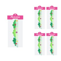 유니아트 흰색울타리 신형 펠트 5p, 혼합색상