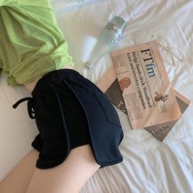 헨센 여성용 캐주얼 3부 실내 트레이닝 팬츠