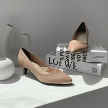 벨레페 샬론 스틸레토 미들힐 펌프스 오피스룩 5.5cm