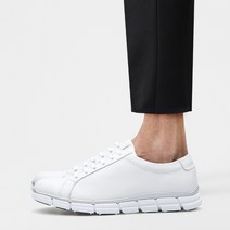 보닌 천연소가죽 커먼 베이직 런닝솔 스니커즈 IN547WH