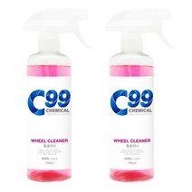 C99 세차 휠클리너, 500ml, 2개