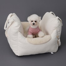 레드퍼피 강아지 카시아 카시트, IVORY, 1개