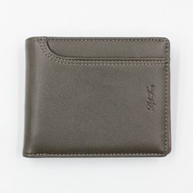 쁘띠마인 남성용 그레인 가로 스퀘어 비즈니스 지갑