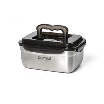 키친아트 프리미오 스텐304 김치통, 1.9L, 1개