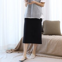 팡팡샵 T 기모 뒷트임 스커트 임부 여성복