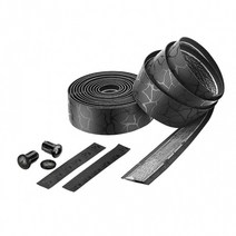 시클로베이션 어드밴스드 레더 터치 마그마 바 테잎 + 마감 + UFO 플러그 엔드캡 세트, 애시블랙, 2세트