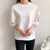 헤이진 삼각 반팔 맨투맨 티셔츠