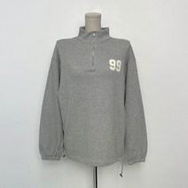 플랜데이 여성 오버핏 반집업 아노락 99 맨투맨 ot2
