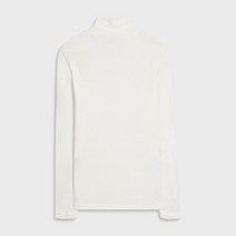 미쏘 여성용 베이직 목폴라 티셔츠