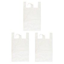 애니돌 손잡이 마트 비닐봉투 유백, 300개, 20L