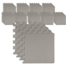 딩동펫 반려동물 퍼즐 매트 40p, 그레이