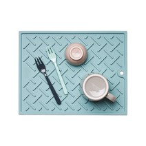 엘로니파파 라티스 실리콘 드라잉매트, 민트, S