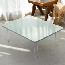 스토리퍼니쳐 E0 LPM 유광 밀러 접이식 테이블 790, 민트