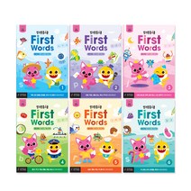 핑크퐁 사운드 워크북 영단어 전 6권 세트, 스마트스터디, 스마트스터디