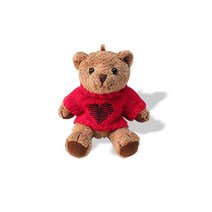 어반카 티브 곰돌이 키링, 하트 레드, 1개