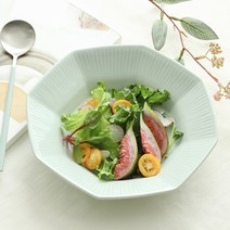 윤도자기 메종오브제 청아 팔각 파스타볼, 1개