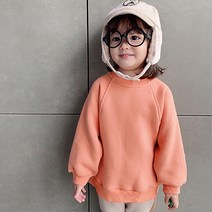 꼰띠키즈 아동용 유니 기모 맨투맨