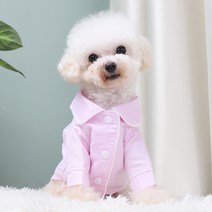 파스텔펫 반려동물 라인포인트 파자마, 핑크