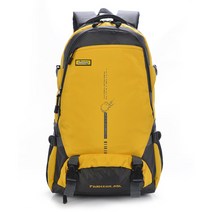 라운드 아웃도어 등산가방 H_RD_64, 옐로우