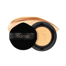 하멜 비건 아쿠아 글로우 제로핏 쿠션 파운데이션 리필 12g, 01 퓨어, 1개