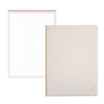데얼스 도큐먼트 파일홀더 B5 + 노트패드 B5, 바닐라, 1세트