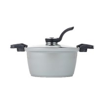 램프쿡 IH 진공 양수냄비, 회색, 20cm