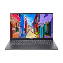 에이서 2021 스위프트X 노트북 16.1, 스틸 그레이, SFX16-51G, 코어i5, 512GB, 16GB, WIN10 Home