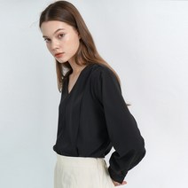 바이바이섭 T13 V NECK UNBAL SH