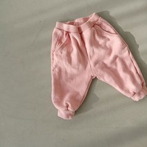 아동용 뽐뽐 기모 조거 팬츠