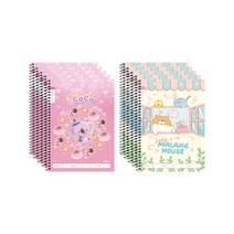 아이비스 여아용 초등슬림 받아쓰기 노트 2종 x 5p 세트 CR11765, 코알라, 창문, 1세트
