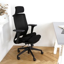 노바디체어 허리편한 허리에좋은 공부 학생 수험생 기능성 사무용 사무실 의자, K55 블랙