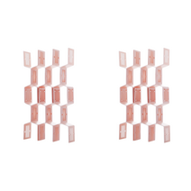 퀸즈네스트 커스텀 양말 보관 벌집 파티션 2p, 핑크