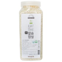 유기가공인증받은 대용량 고칼슘찹쌀, 2.2kg, 1개