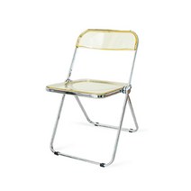 레이디와이 폴딩 체어, 투명 옐로우